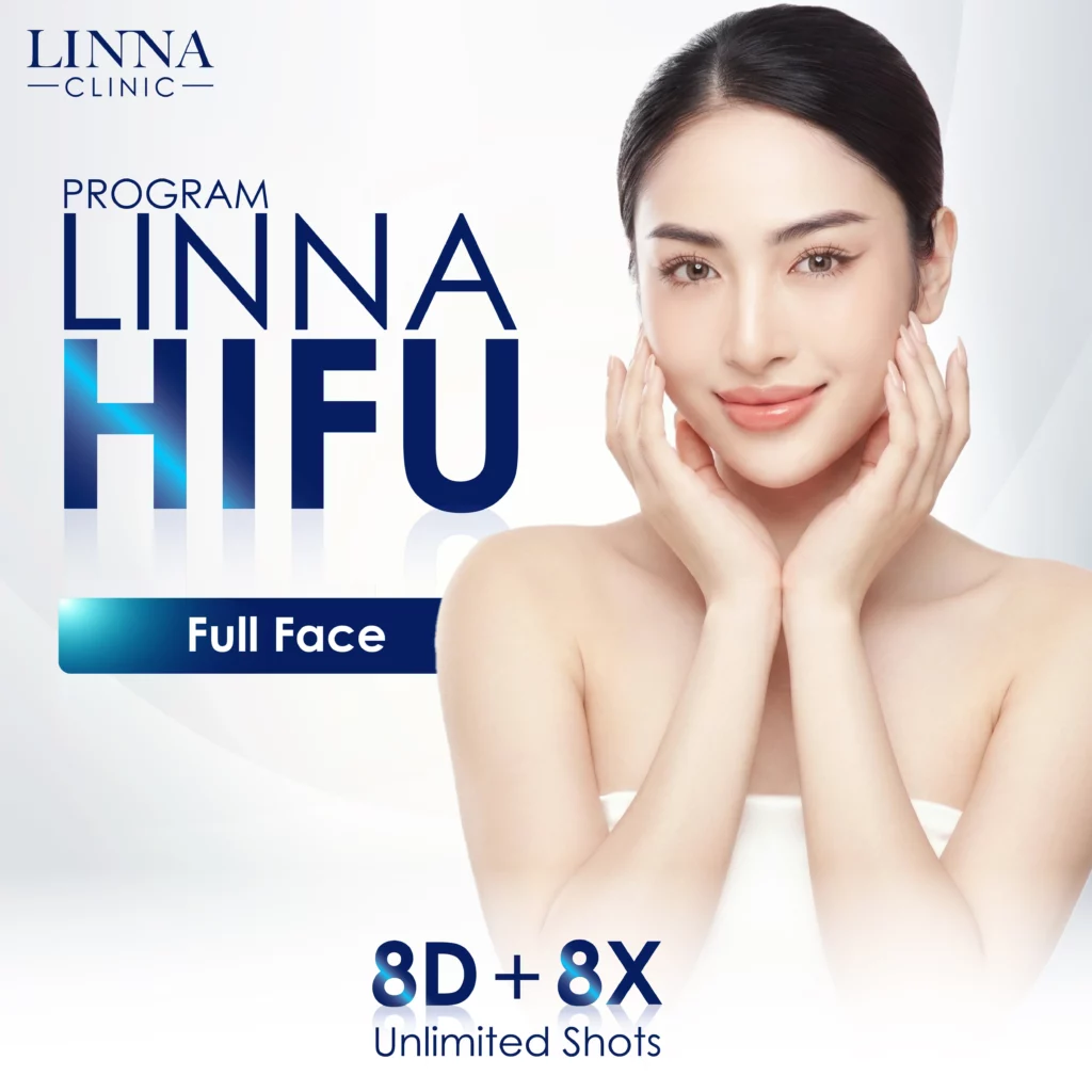 LINNA HIFU 8D+8X full face (Unlimited shots)