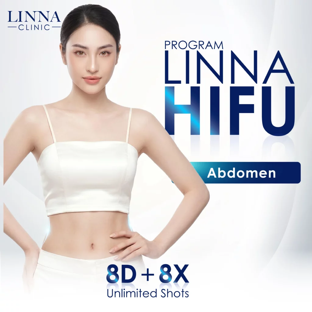 LINNA HIFU 8D + 8X UNLIMIT – Full Abdomen (1 Session)