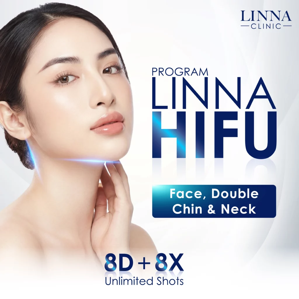 LINNA HIFU 8D + 8X UNLIMIT – Full Face, Double Chin & Neck